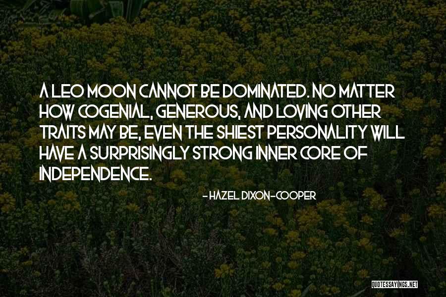 Strong Personality Quotes By Hazel Dixon-Cooper