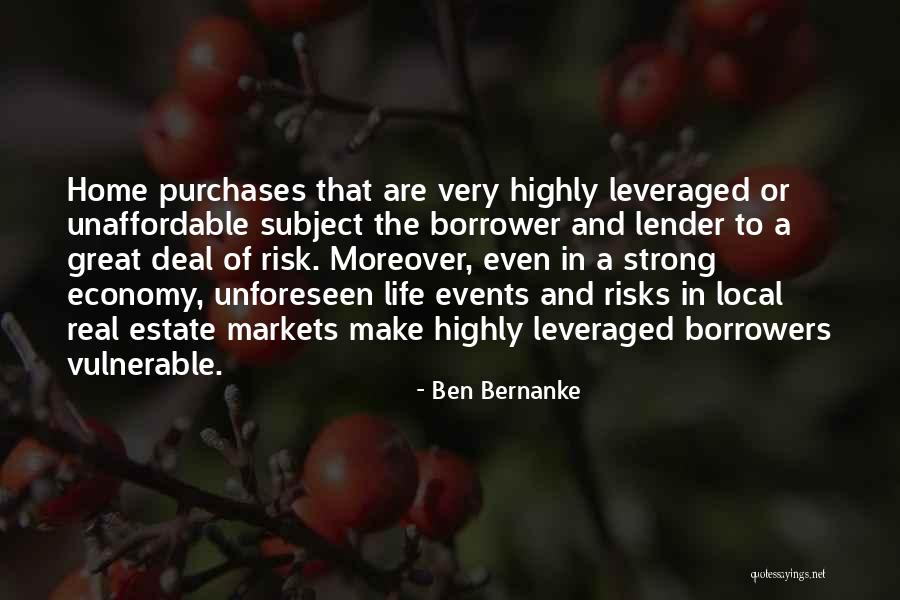 Strong Vulnerable Quotes By Ben Bernanke Strong Vulnerable Quotes By Ben Bernanke