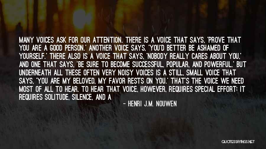 Strong Will And Determination Quotes By Henri J.M. Nouwen Strong Will And Determination Quotes By Henri J.M. Nouwen