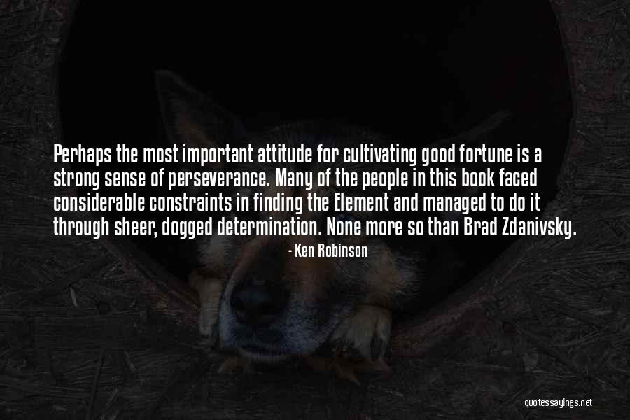 Strong Will And Determination Quotes By Ken Robinson Strong Will And Determination Quotes By Ken Robinson