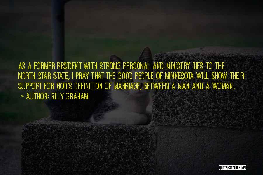 Strong Woman And Man Quotes By Billy Graham