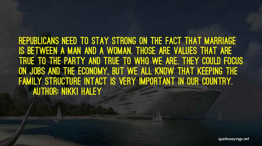 Strong Woman And Man Quotes By Nikki Haley