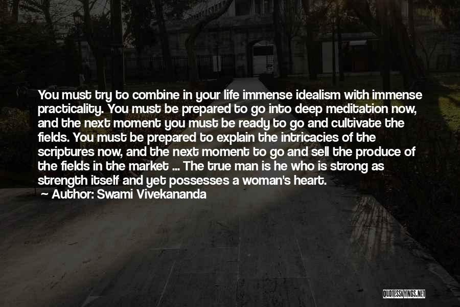 Strong Woman And Man Quotes By Swami Vivekananda