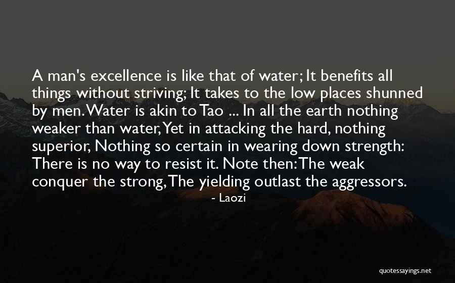 Strong Yet Weak Quotes By Laozi