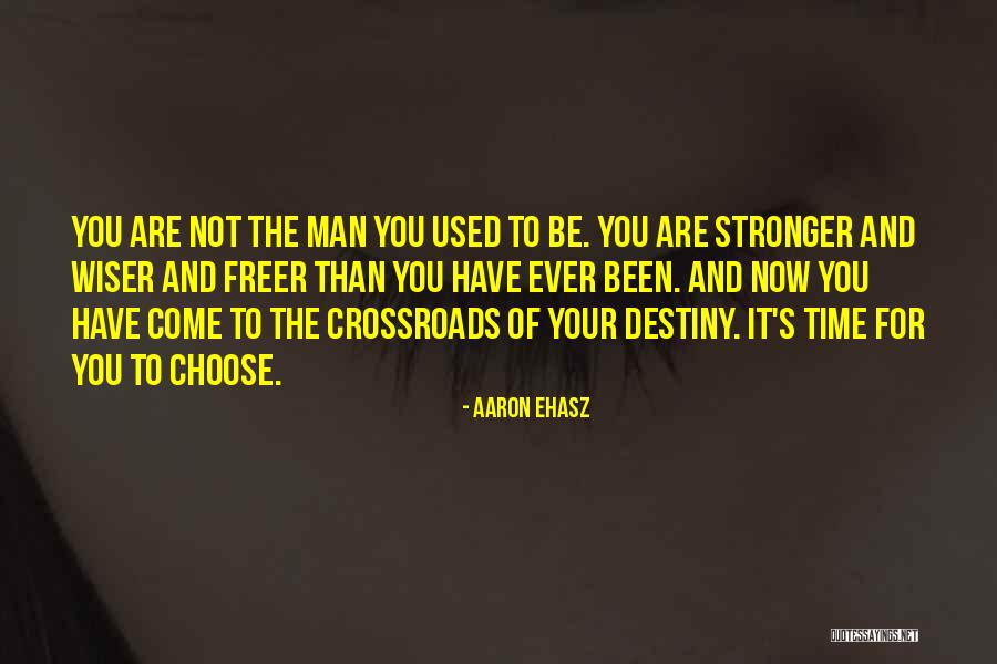 Stronger And Wiser Quotes By Aaron Ehasz Stronger And Wiser Quotes By Aaron Ehasz