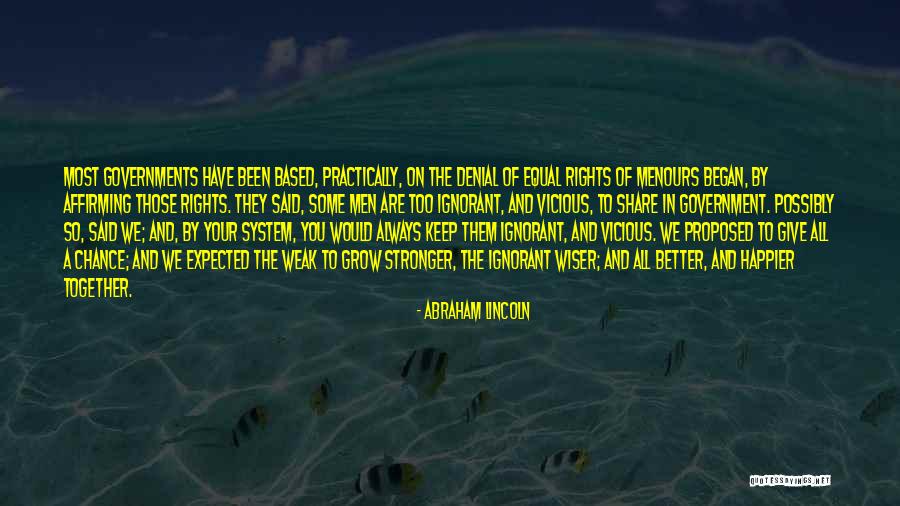 Stronger And Wiser Quotes By Abraham Lincoln Stronger And Wiser Quotes By Abraham Lincoln
