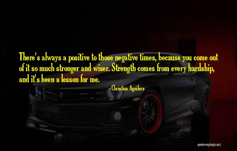 Stronger And Wiser Quotes By Christina Aguilera Stronger And Wiser Quotes By Christina Aguilera