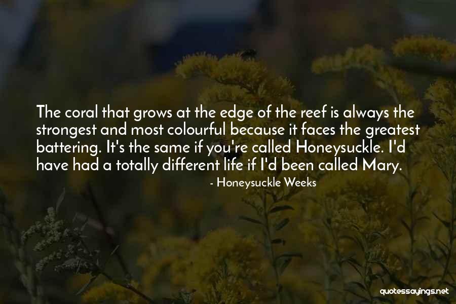 Strongest Life Quotes By Honeysuckle Weeks Strongest Life Quotes By Honeysuckle Weeks