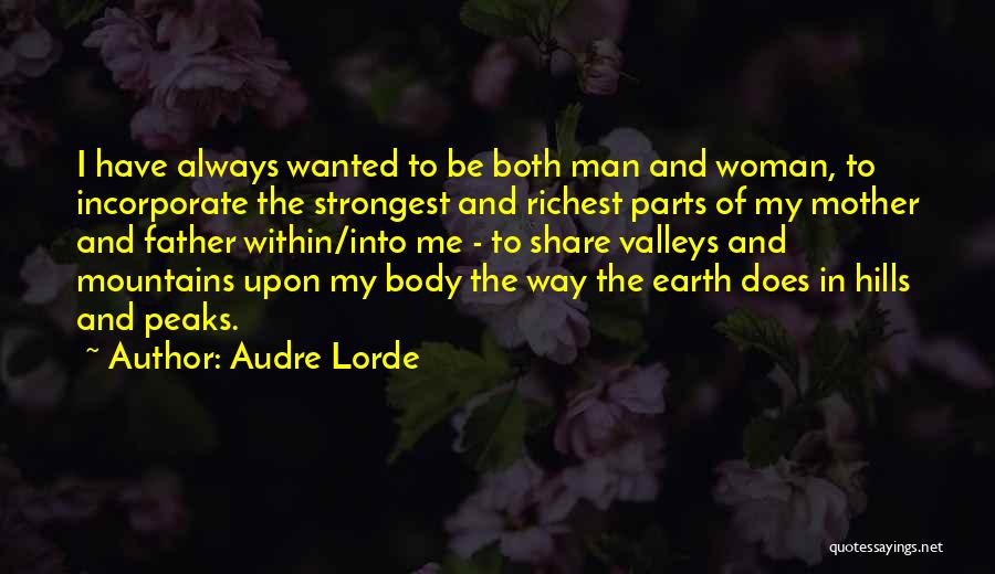 Strongest Man Quotes By Audre Lorde