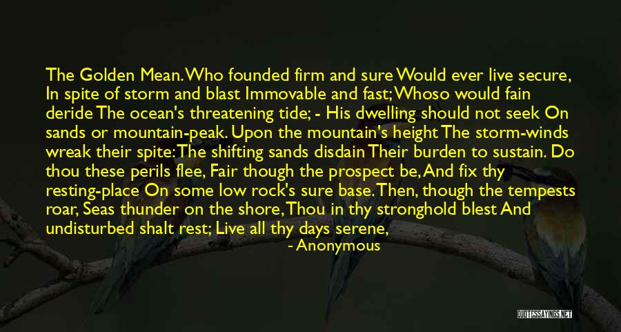 Stronghold Quotes By Anonymous