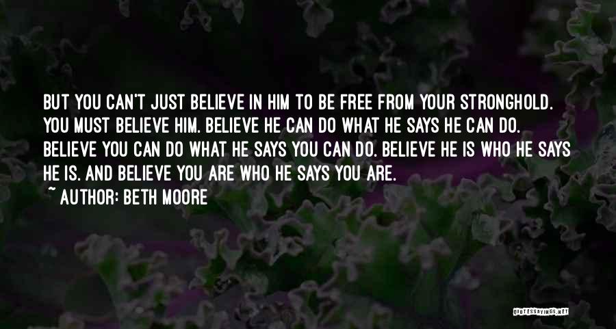 Stronghold Quotes By Beth Moore
