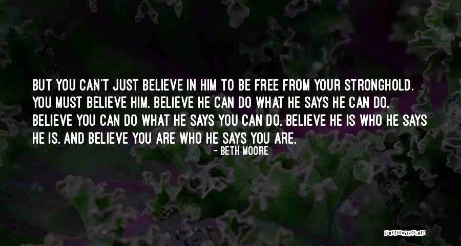 Stronghold Quotes By Beth Moore