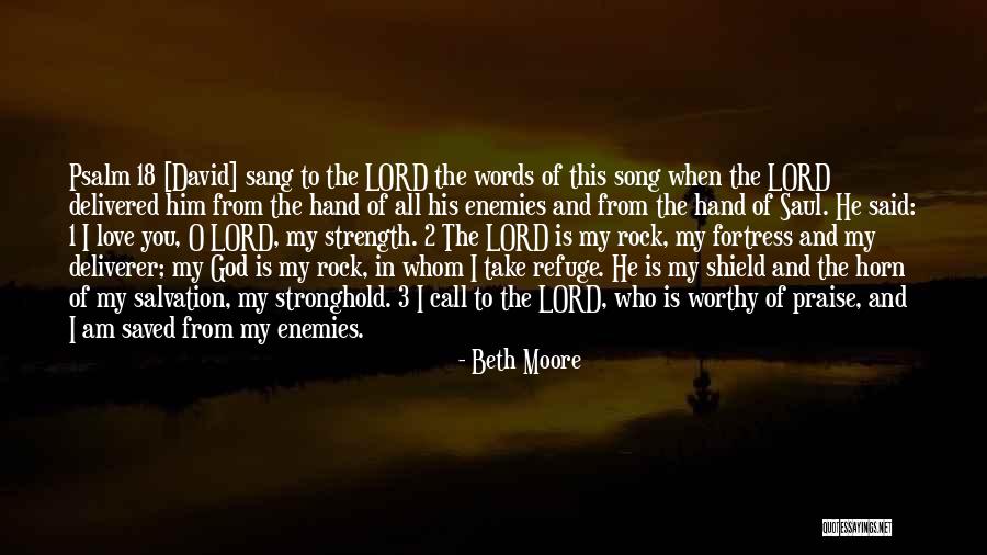 Stronghold Quotes By Beth Moore