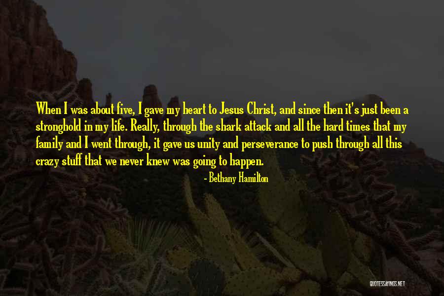 Stronghold Quotes By Bethany Hamilton