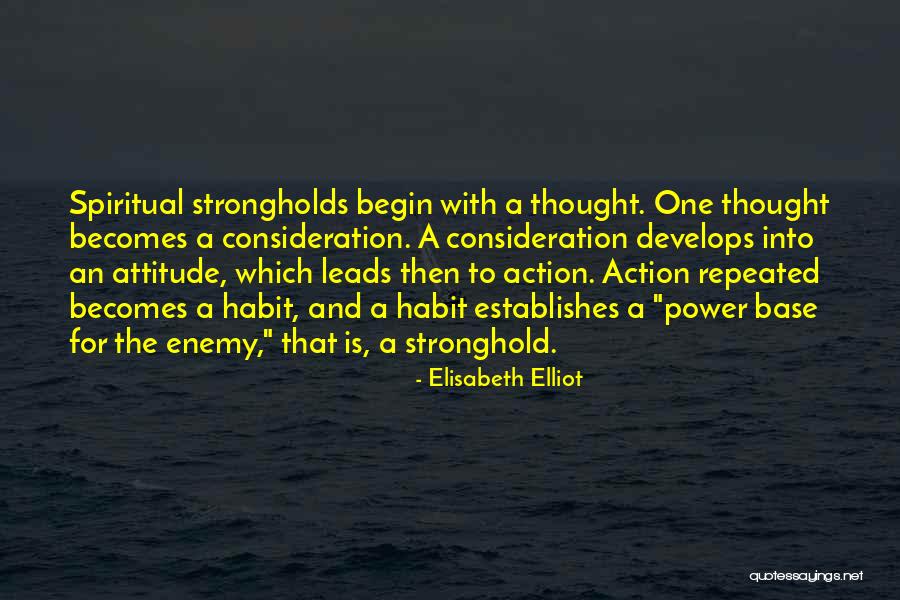 Stronghold Quotes By Elisabeth Elliot