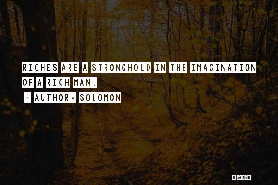 Stronghold Quotes By Solomon