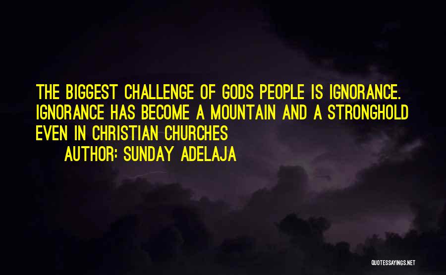 Stronghold Quotes By Sunday Adelaja