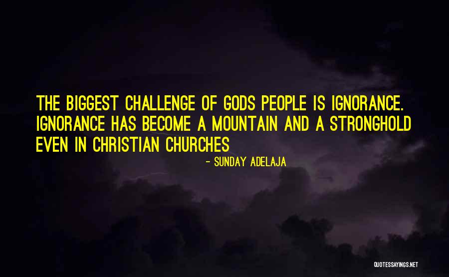 Stronghold Quotes By Sunday Adelaja