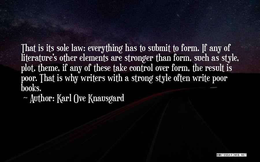 Strong's Quotes By Karl Ove Knausgard