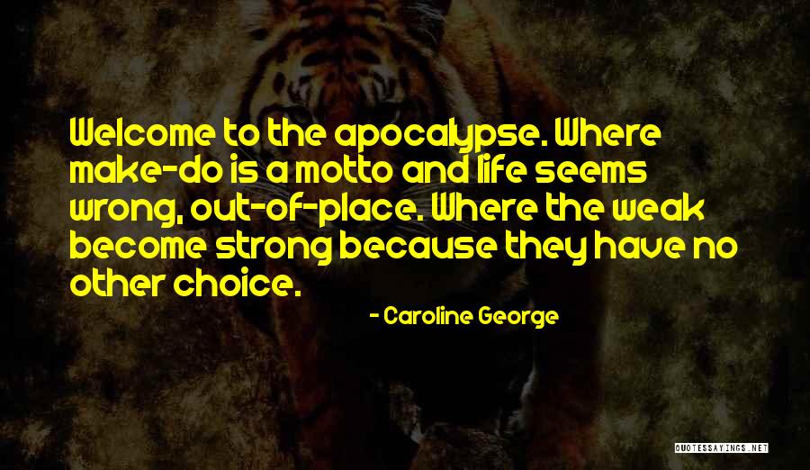 Stroomsterkte Quotes By Caroline George