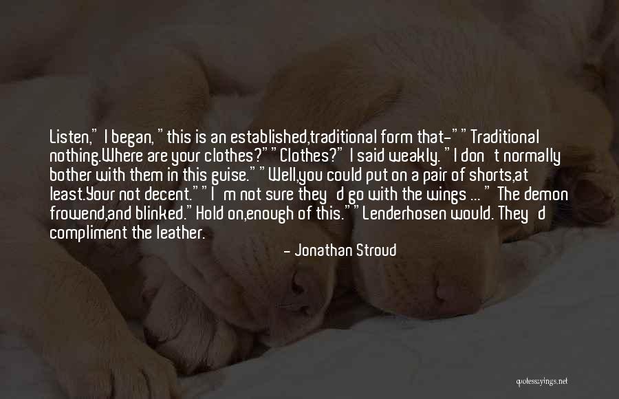 Stroud Quotes By Jonathan Stroud Stroud Quotes By Jonathan Stroud