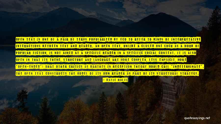 Structural Theory Quotes By Katie Wales Structural Theory Quotes By Katie Wales