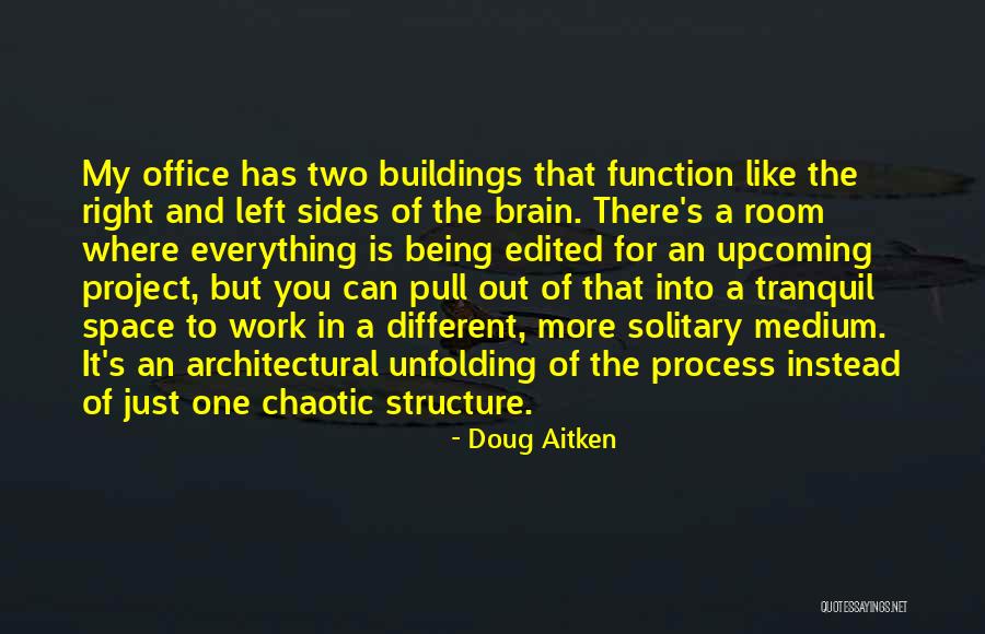 Structure And Function Quotes By Doug Aitken Structure And Function Quotes By Doug Aitken