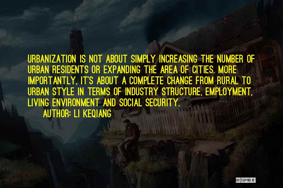 Structure Quotes By Li Keqiang