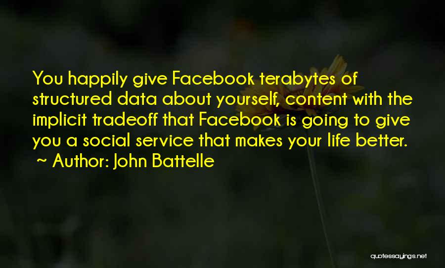 Structured Life Quotes By John Battelle