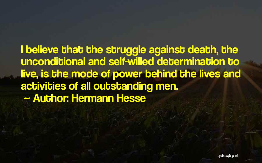 Struggle And Death Quotes By Hermann Hesse