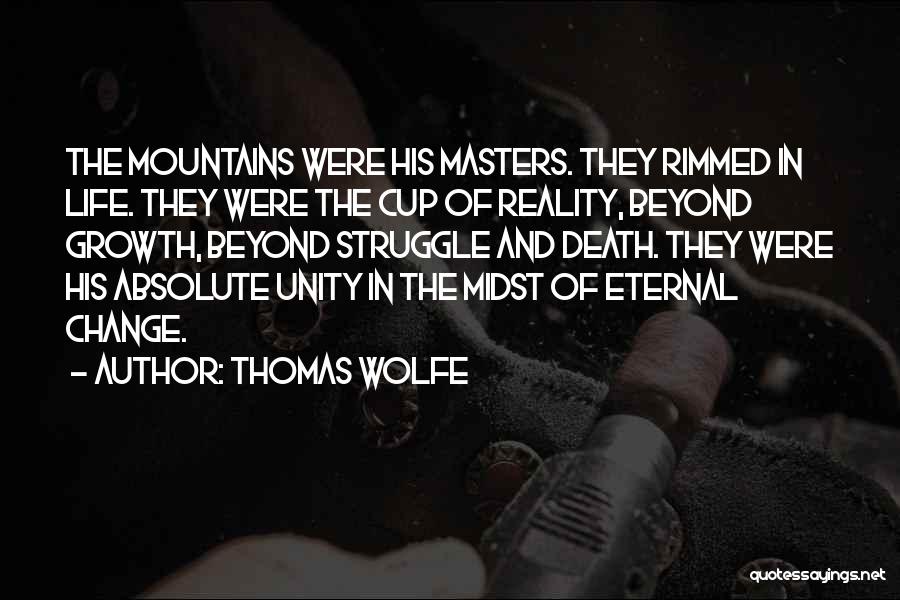 Struggle And Death Quotes By Thomas Wolfe