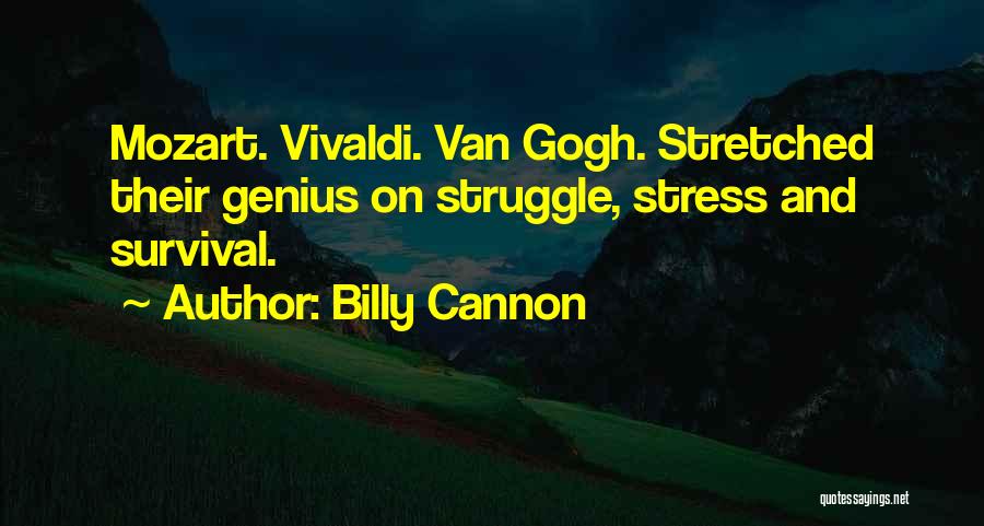Struggle And Stress Quotes By Billy Cannon