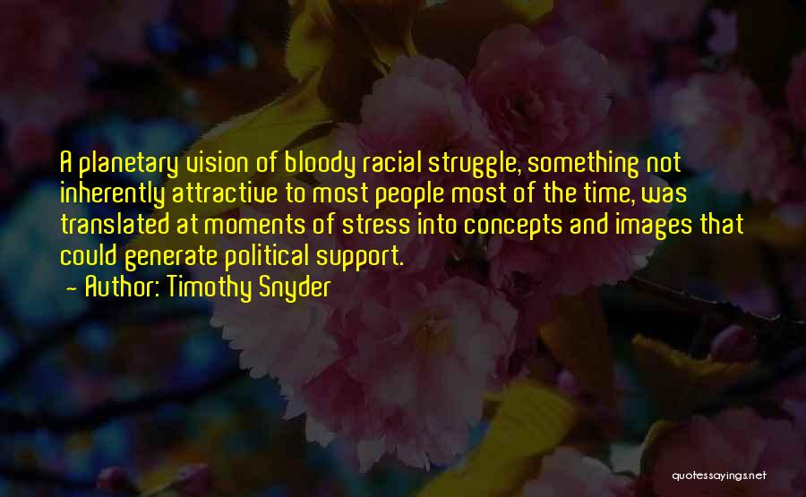 Struggle And Stress Quotes By Timothy Snyder