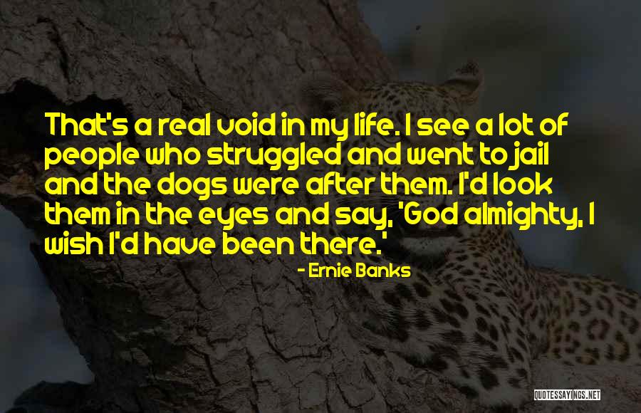 Struggled In Life Quotes By Ernie Banks Struggled In Life Quotes By Ernie Banks