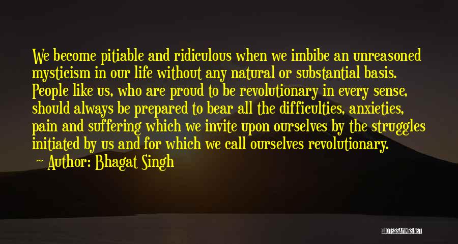 Struggles And Pain Quotes By Bhagat Singh