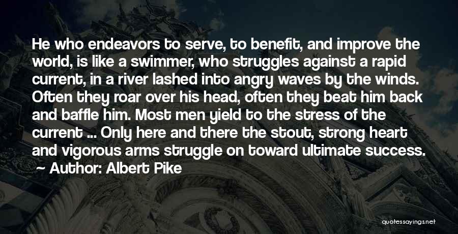 Struggles To Success Quotes By Albert Pike