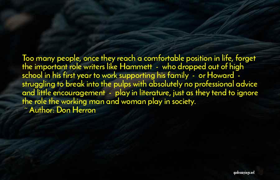 Struggling In Life Quotes By Don Herron