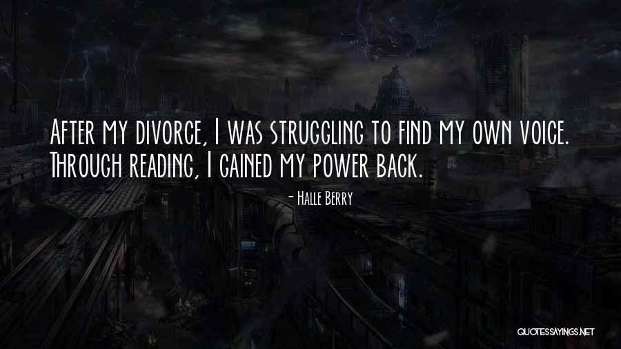 Struggling With Power Quotes By Halle Berry Struggling With Power Quotes By Halle Berry