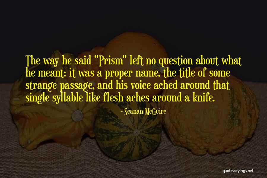Strujni Razdelnik Quotes By Seanan McGuire Strujni Razdelnik Quotes By Seanan McGuire