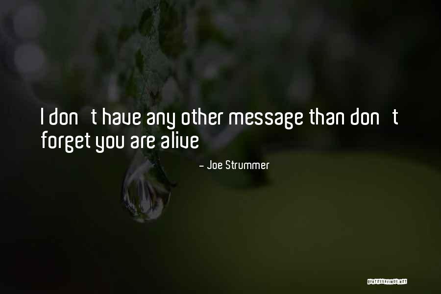 Strummer Joe Quotes By Joe Strummer Strummer Joe Quotes By Joe Strummer