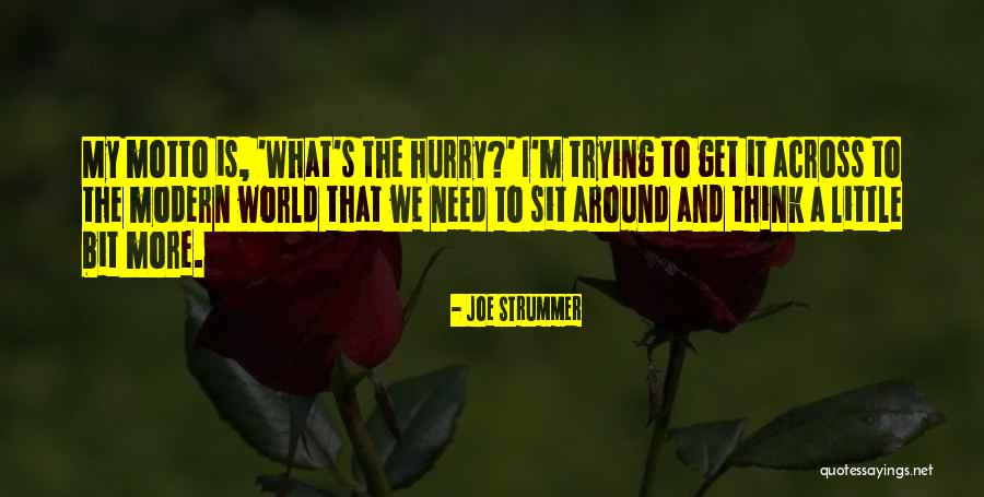 Strummer Joe Quotes By Joe Strummer Strummer Joe Quotes By Joe Strummer
