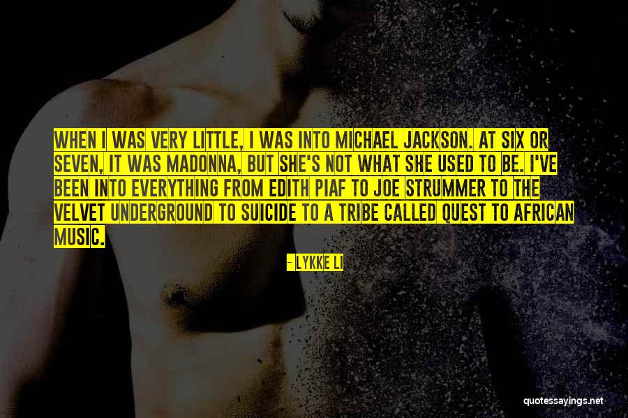 Strummer Joe Quotes By Lykke Li Strummer Joe Quotes By Lykke Li