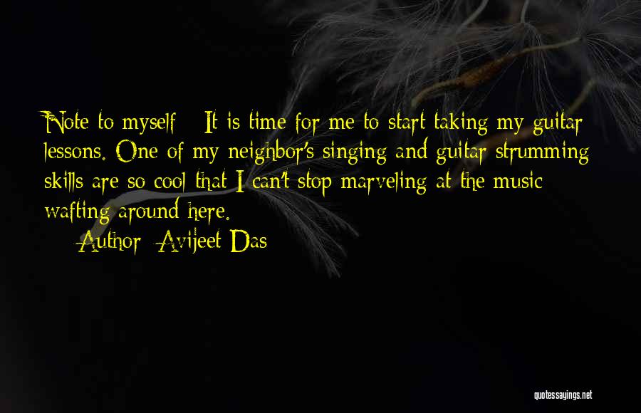 Strumming Guitar Quotes By Avijeet Das