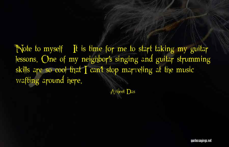 Strumming Guitar Quotes By Avijeet Das