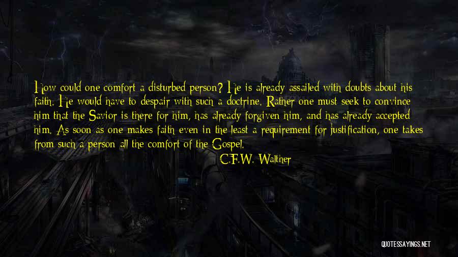 Strutz Pro Cushioned Quotes By C.F.W. Walther Strutz Pro Cushioned Quotes By C.F.W. Walther
