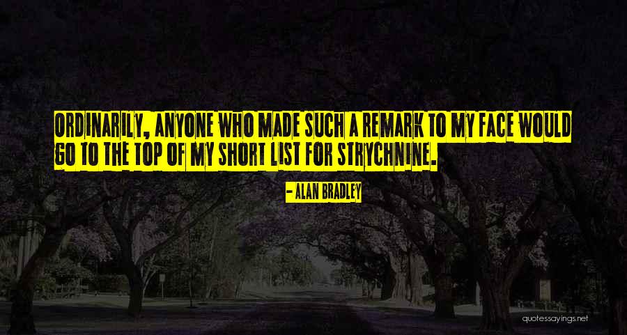 Strychnine Quotes By Alan Bradley Strychnine Quotes By Alan Bradley
