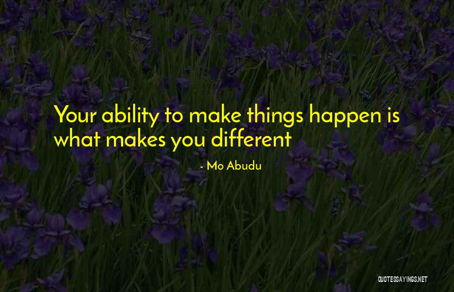 Strykersville Quotes By Mo Abudu Strykersville Quotes By Mo Abudu