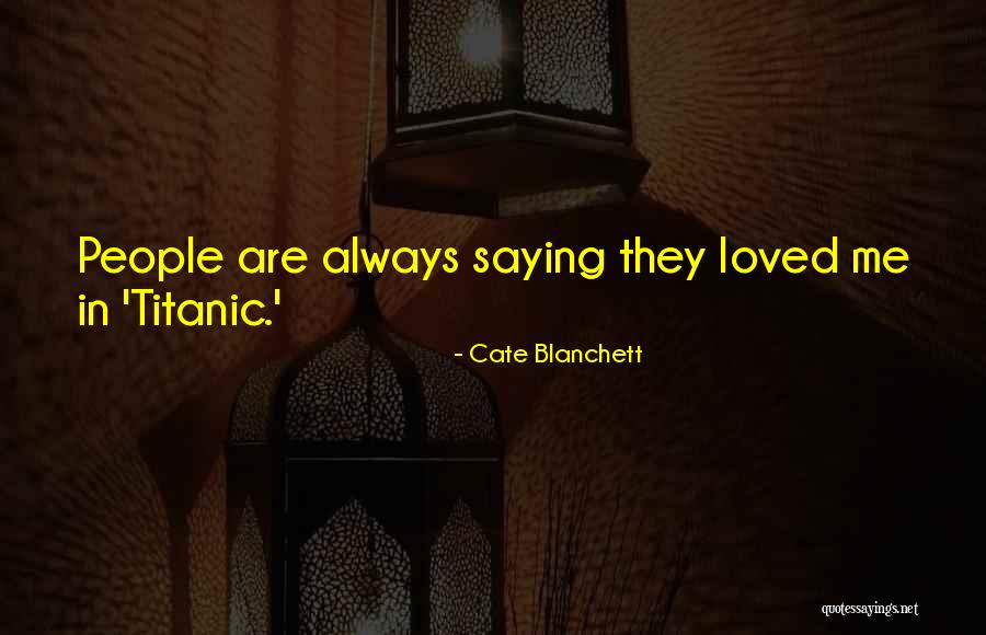 Sttod Quotes By Cate Blanchett Sttod Quotes By Cate Blanchett