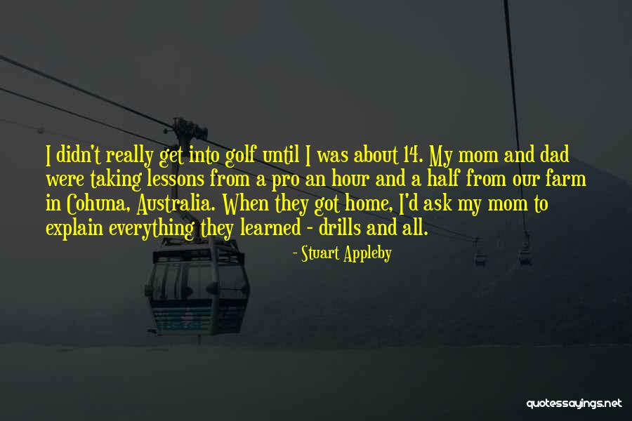 Stuart Appleby Quotes 751186