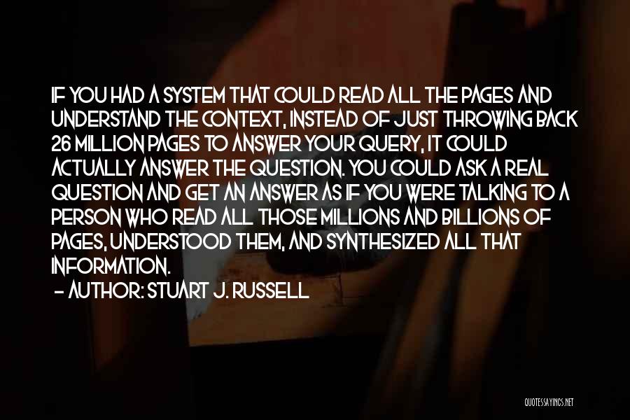 Stuart J. Russell Quotes 1070789